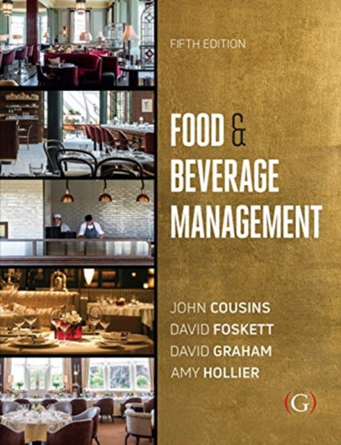 Book cover of: Food and Beverage Management. By: John Cousins