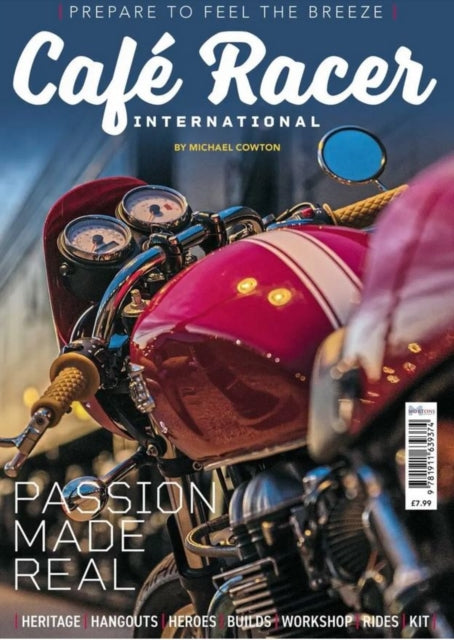 Book cover of: Cafe Racer. By: Michael Cowton