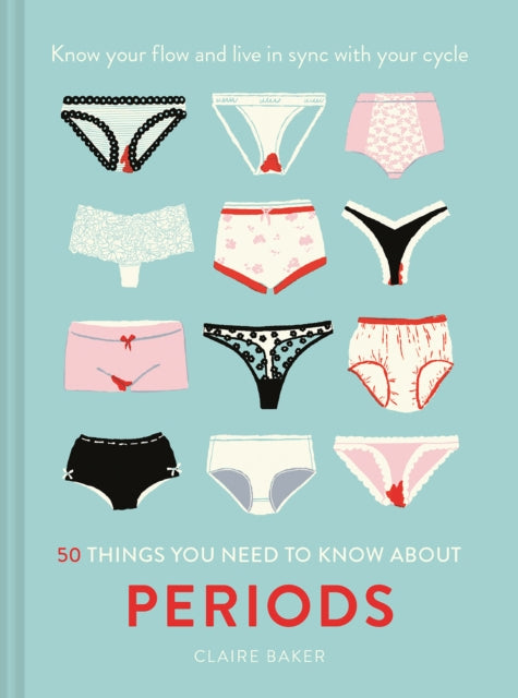 Book cover of: 50 Things You Need to Know About Periods. By: Claire Baker