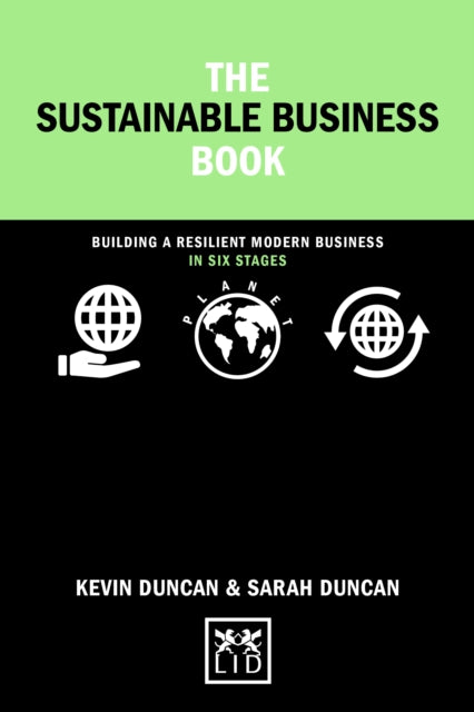 Book cover of: Sustainable Business Book. By: Kevin Duncan