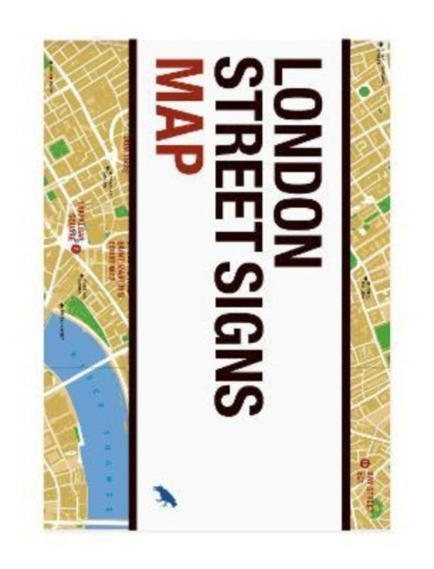 Book cover of: London Street Signs Map. By: Alistair Hall