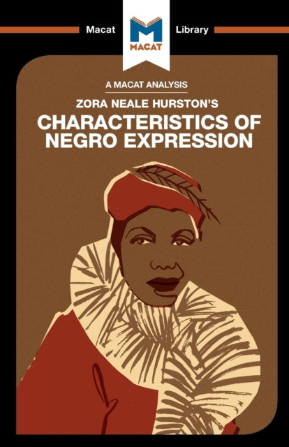 Book cover of: Analysis of Zora Heale Hurston's Characteristics of Negro Expression. By: Mercedes Aguirre