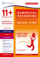 Book cover of: 11+ Essentials Numerical Reasoning: Quick-Fire Book 1 – Multiple Choice