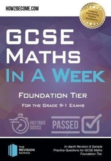 Book cover of: GCSE Maths in a Week: Foundation Tier