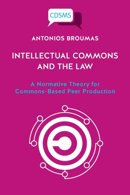 Book cover of: Intellectual Commons and the Law. By: Antonios Broumas