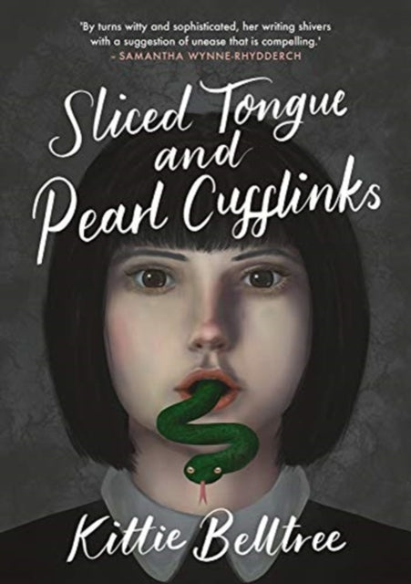 Book cover of: Sliced Tongue and Pearl Cufflinks. By: Kittie Belltree