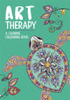 Book cover of: Art Therapy: A Calming Colouring Book. By: Hannah Davies