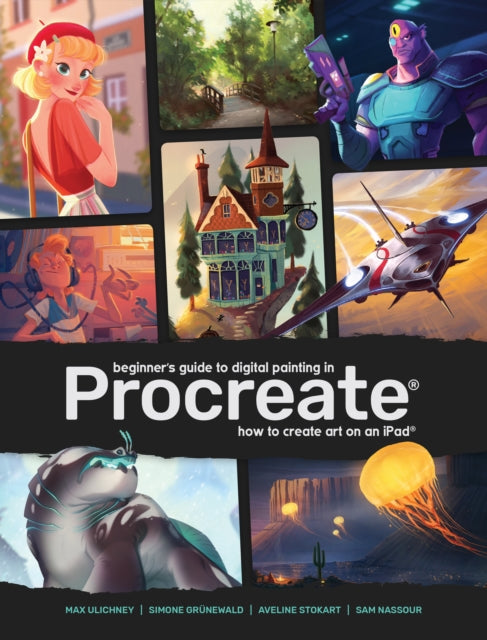 Book cover of: Beginner's Guide to Digital Painting in Procreate. By: 3dtotal 3dtotal Publishing