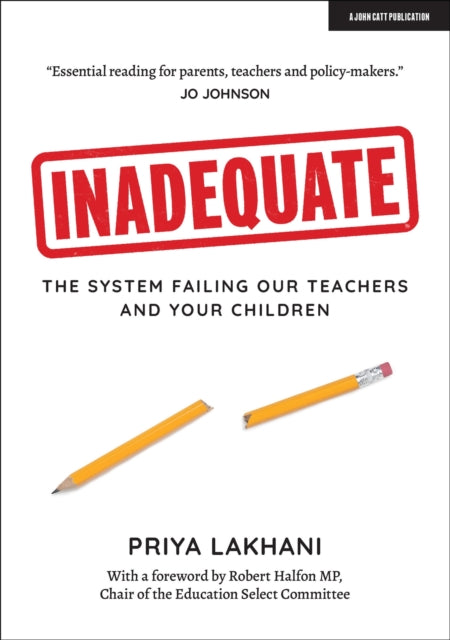 Book cover of: Inadequate. By: Priya; Halfon Lakhani