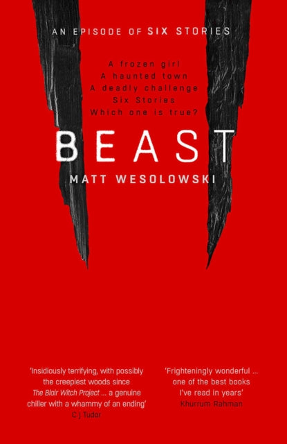 Book cover of: Beast. By: Matt Wesolowski