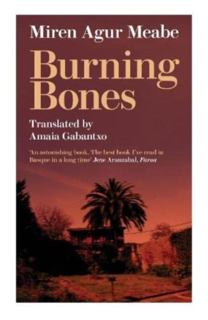 Book cover of: Burning Bones. By: Miren Agur Meabe