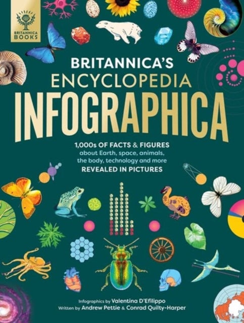 Britannica's Encyclopedia Infographica, 1,000s of Facts & Figures-about Earth, space, animals, the body, technology & more-Revealed in Pictures 9781913750459 Andrew Pettie
