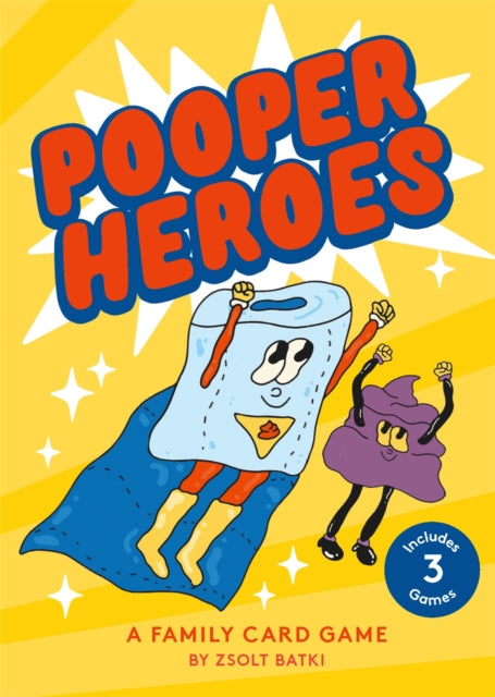 Book cover of: Pooper Heroes. By: Zsolt Batki