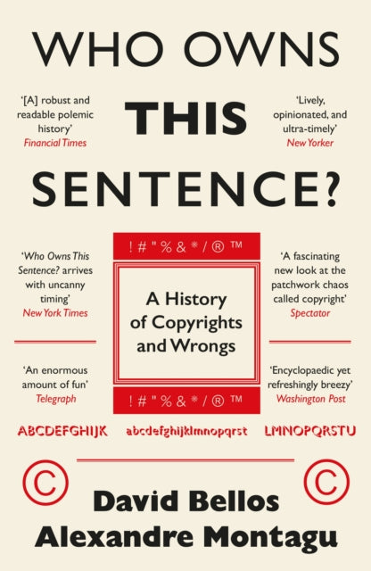 Book cover of: Who Owns This Sentence?