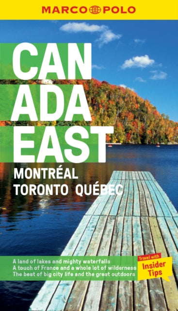 Book cover of: Canada East Marco Polo Pocket Travel Guide - with pull out map. By: Marco Polo