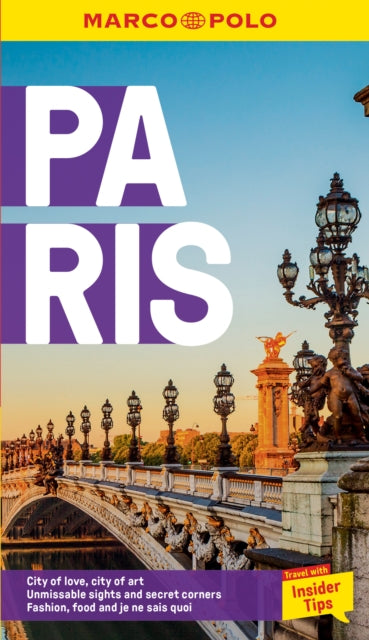 Book cover of: Paris Marco Polo Pocket Travel Guide - with pull out map. By: Marco Polo