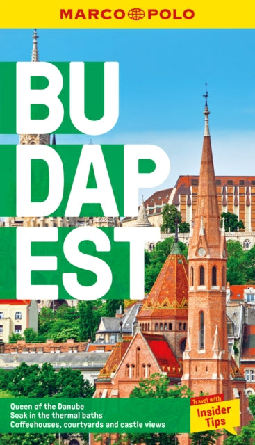 Book cover of: Budapest Marco Polo Pocket Travel Guide - with pull out map. By: Marco Polo