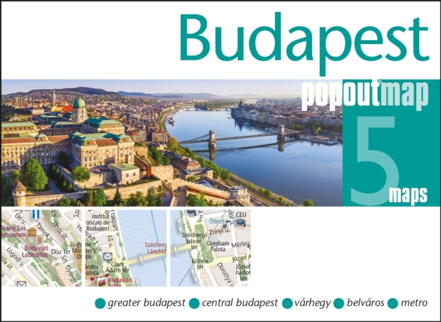 Book cover of: Budapest PopOut Map