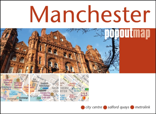 Book cover of: Manchester PopOut Map