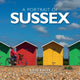 Book cover of: Portrait of Sussex. By: VIDLER, STEVE