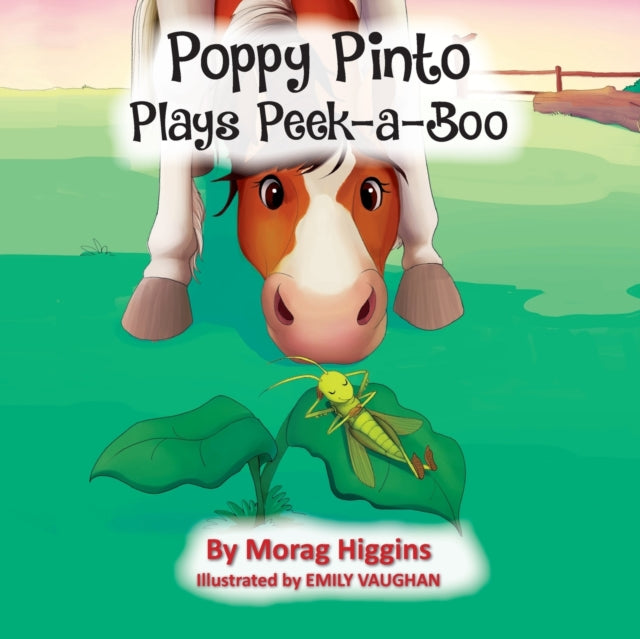 Book cover of: Poppy Pinto Plays Peek-a-Boo. By: Morag Higgins