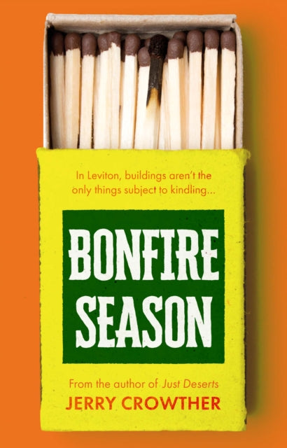 Book cover of: Bonfire Season. By: Jerry Crowther