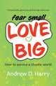Book cover of: fearsmallLOVEBIG. By: Andrew D. Harry
