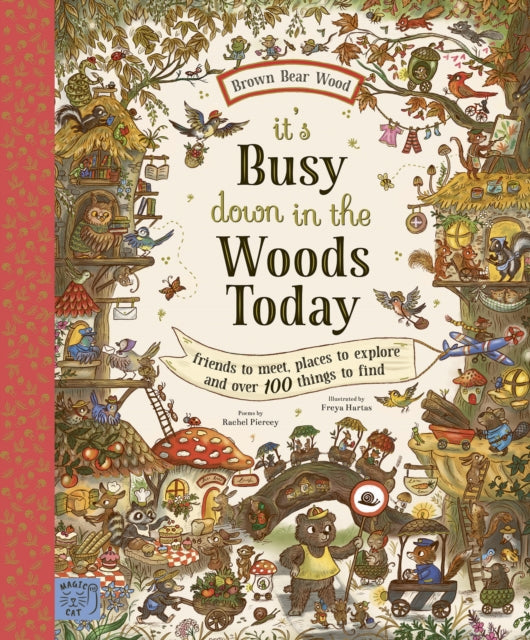 Book cover of: Brown Bear Wood: It’s Busy Down in the Woods Today