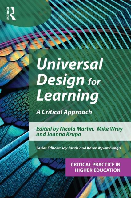 Book cover of: Universal Design for Learning. By: Nicola Martin