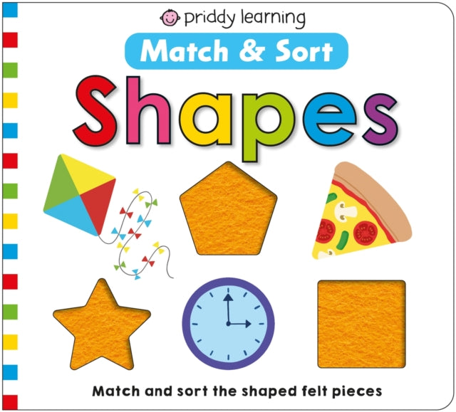 Book cover of: Match & Sort Shapes. By: Roger Priddy