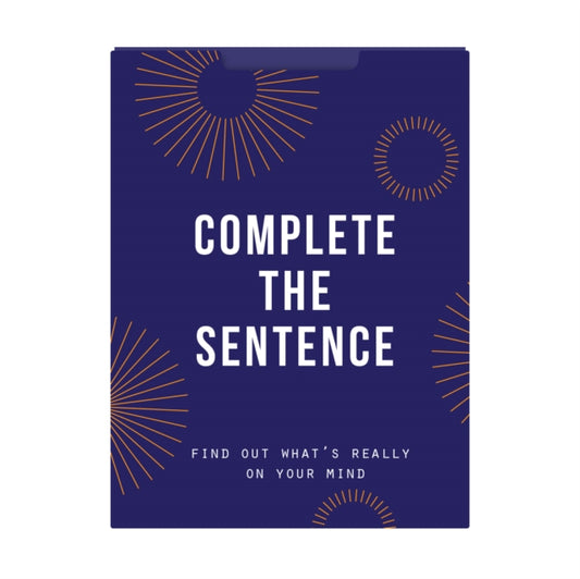 Book cover of: Complete the Sentence