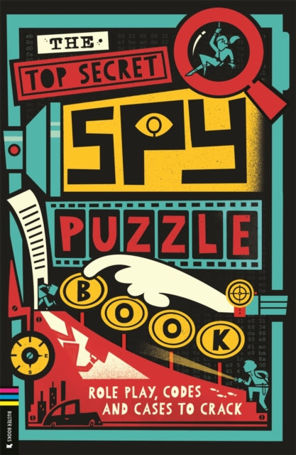 Book cover of: Top Secret Spy Puzzle Book. By: Amerigo Pinelli