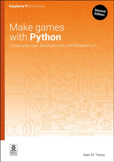 Book cover of: Make Games with Python