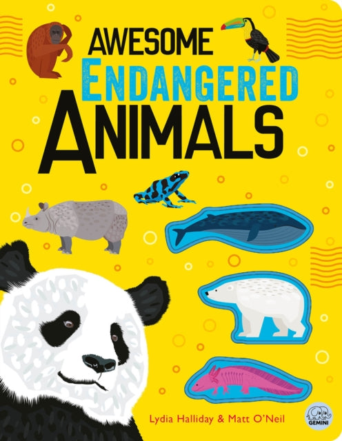 Book cover of: Awesome Endangered Animals