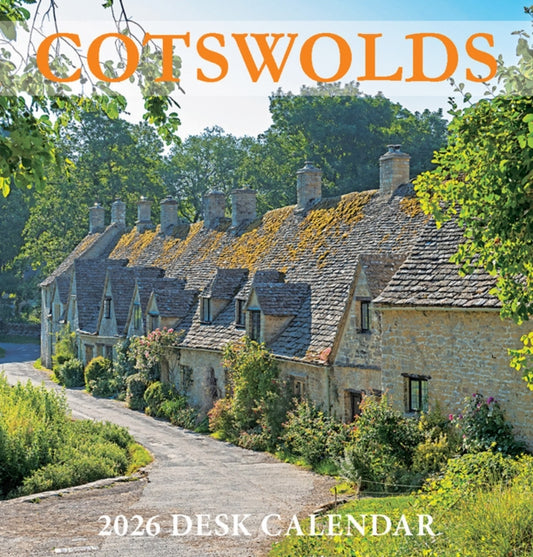 Book cover of: Cotswolds Mini Desktop Calendar - 2026