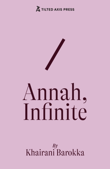 Book cover of: Annah, Infinite