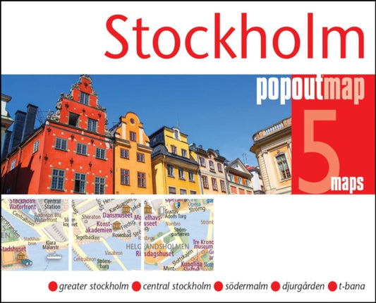 Book cover of: Stockholm PopOut Map - pocket-size, pop up map of Stockholm city centre