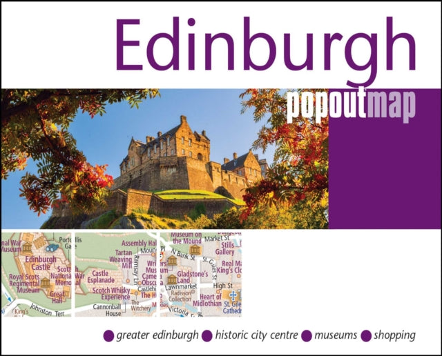 Book cover of: Edinburgh PopOut Map - pocket size, pop up map of Edinburgh city centre