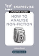 Book cover of: SnapRevise Analysis Guides: How To Analyse Non-Fiction