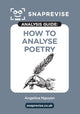 Book cover of: SnapRevise Analysis Guides: How To Analyse Poetry