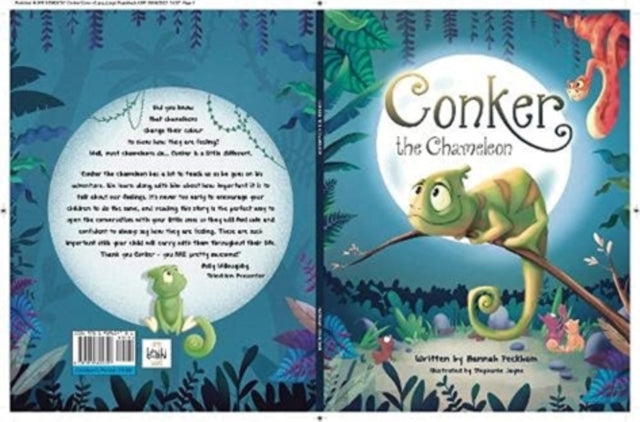 Book cover of: Conker the chameleon