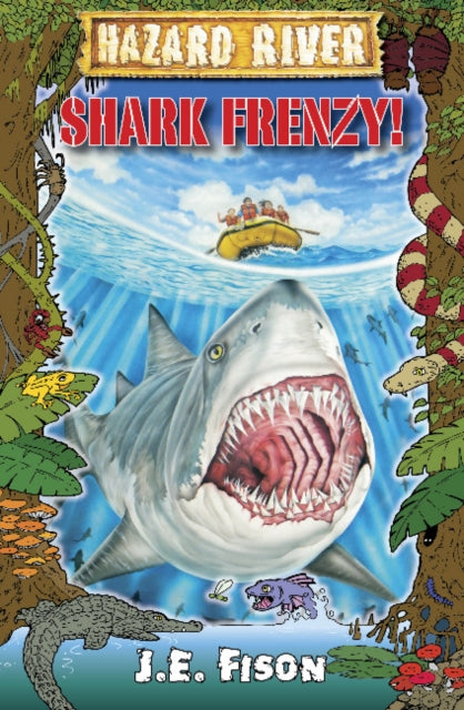 Book cover of: Shark Frenzy!. By: J. E. Fison