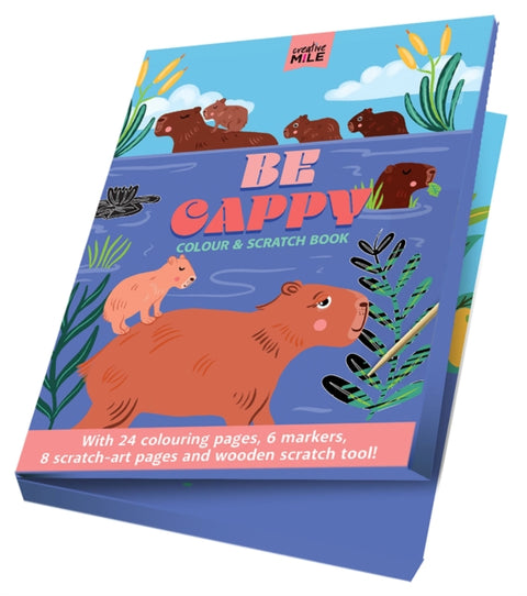 Be Cappy Colour and Scratch Book