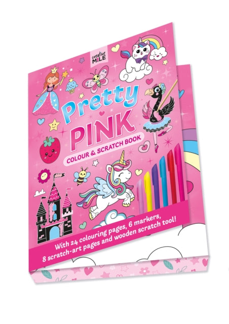 Book cover of: PRETTY PINK. By: MILE, CREATIVE