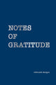 Book cover of: notes of gratitude
