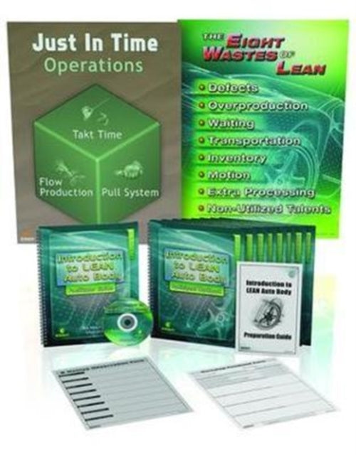Book cover of: Intro to Lean Auto Body Training Package. By: Enna
