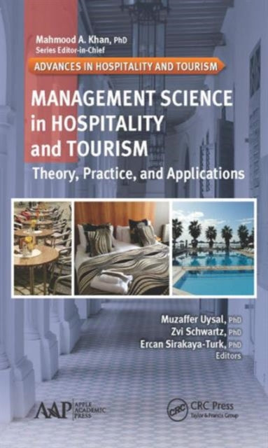 Book cover of: Management Science in Hospitality and Tourism. By: Muzaffer Uysal