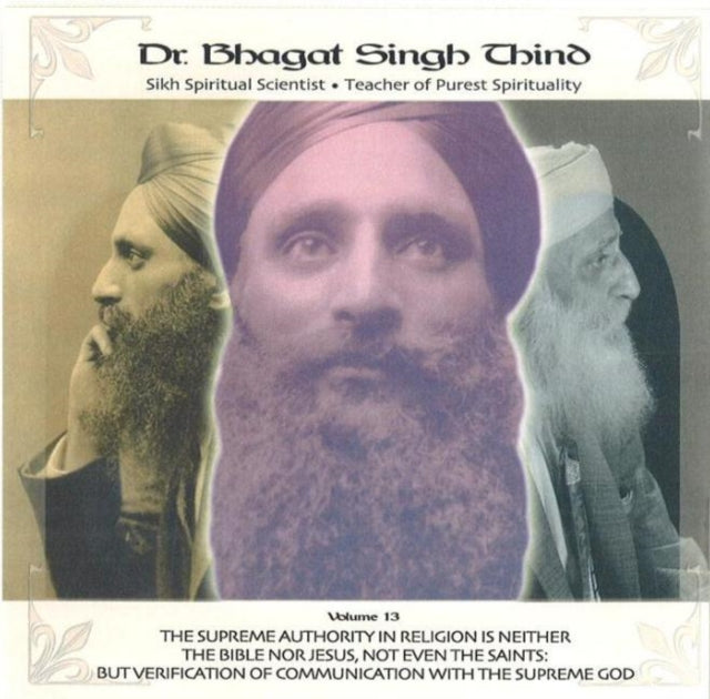 Book cover of: Supreme Authority in Religion is Neither the Bible, Nor Jesus, Nor Even the Saints CD