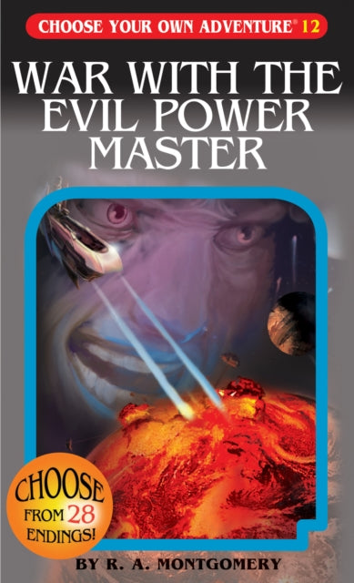 Book cover of: War With The Evil Power Master. By: R. A. Montgomery