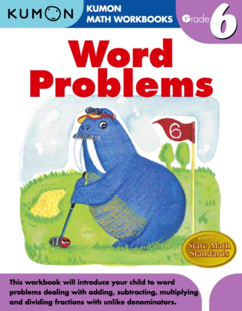 Book cover of: Kumon Grade 6 Word Problems